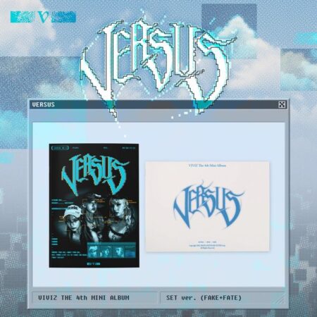 [2CD SET] VIVIZ - The 4th Mini Album [VERSUS] (Photobook) (FAKE ver. + FATE ver.)