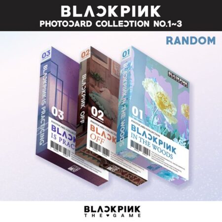 BLACKPINK - THE GAME PHOTOCARD COLLECTION No.1~3 (Random Ver.)