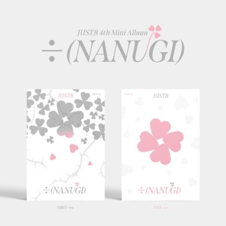 [2CD SET] JUST B - 4th Mini Album [÷ (NANUGI)] (Grey ver. + Pink ver.)