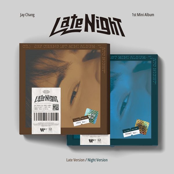 Jay Chang 1st Mini Album Late Night Late Ver Night Ver