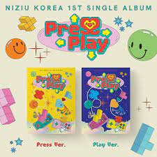 [2CD SET] NiziU - 1st Single Album [Press Play] (Press Ver. + Play Ver.)