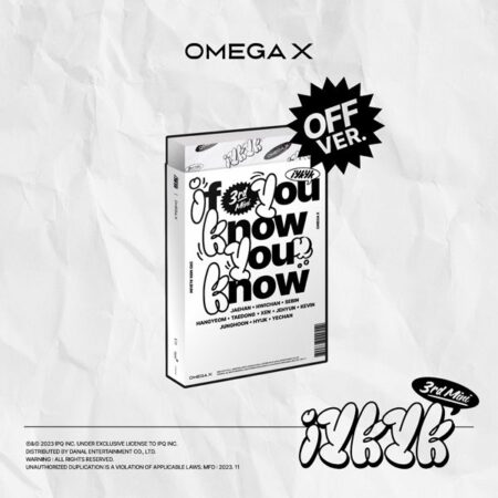 OMEGA X - 3rd Mini Album [iykyk] (OFF ver.)