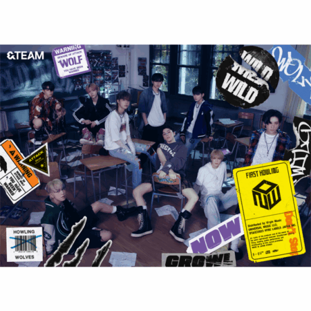 &TEAM - 1st ALBUM [First Howling : NOW] LIMITED EDITION A