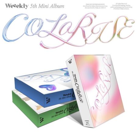 [3CD SET] Weeekly - 5th Mini Album [ColoRise]