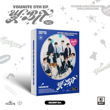 YOUNITE - 5TH EP [빛 : BIT Part.2] (DELIGHT Ver.)