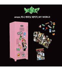 aespa_MINI CABINET PACKAGE_MYWORLD