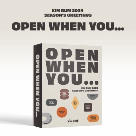 KIM BUM - 2024 SEASON'S GREETINGS [OPEN WHEN YOU...]