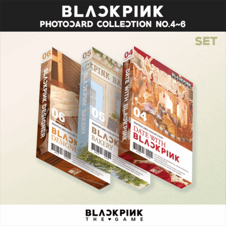 [BLACKPINK THE GAME] PHOTOCARD COLLECTION No.4~6 (RANDOM)
