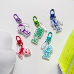 KPOP lightstick fandom acrylic keychains, Bangtan keychain, TXT, NCT, Engene, The Boyz keychain, gift for kpop fans