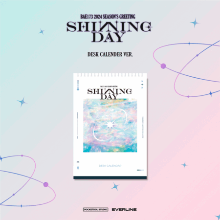 BAE173 - 2024 SEASON'S GREETINGS [SHINNING DAY] (DESK CALENDAR ver.)