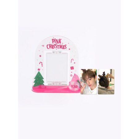EXO - PINK CHRISTMAS ACRYLIC TURNING STAND SET