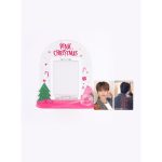 NCT DREAM - PINK CHRISTMAS ACRYLIC TURNING STAND SET