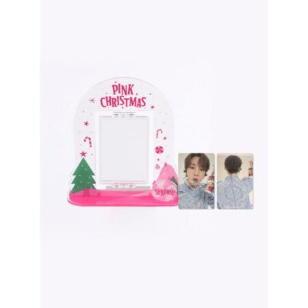 SUPER JUNIOR - PINK CHRISTMAS ACRYLIC TURNING STAND SET