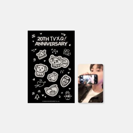 TVXQ! - 20th ANNIVERSARY GLOW-IN-THE-DARK STICKER & PHOTO CARD SET