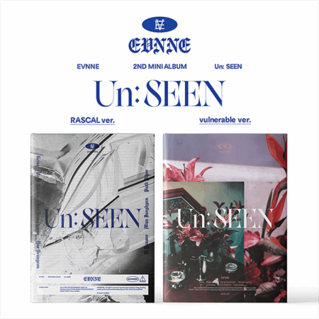 [2CD SET] EVNNE - 2ND MINI ALBUM [Un: SEEN] (RASCAL Ver. + vulnerable Ver.)