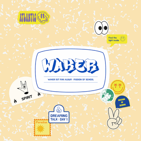 [2CD SET] WAKER - 1st Mini Album [Mission of School] (Days ver. + Mission ver.)
