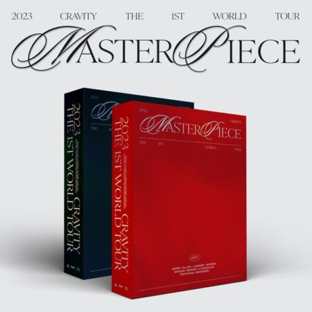 [SET] CRAVITY - 2023 CRAVITY THE 1ST WORLD TOUR [MASTERPIECE] (DVD + KiT VIDEO)