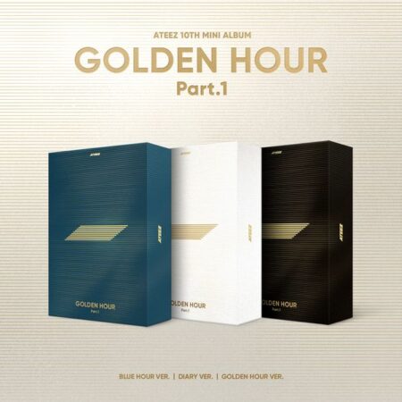 [3CD SET] ATEEZ - 10th Mini Album [GOLDEN HOUR : Part.1]
