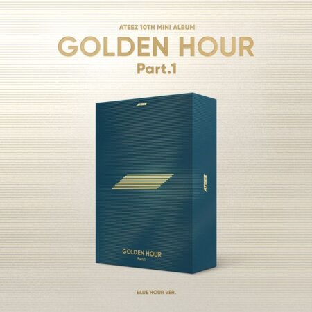 ATEEZ - 10th Mini Album [GOLDEN HOUR : Part.1] (BLUE HOUR Ver.)
