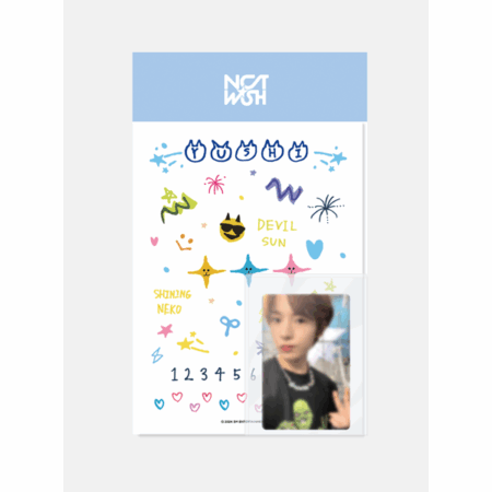 NCT WISH - PHOTO CARD DECO STICKER SET