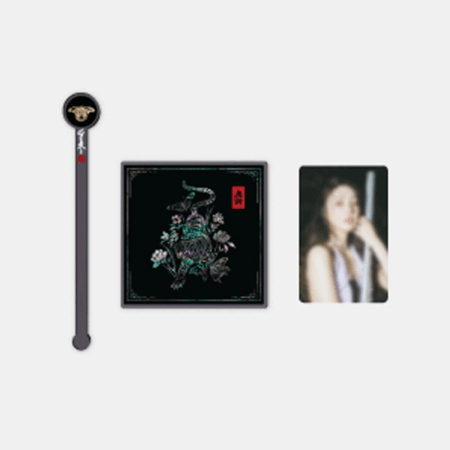 Red Velvet - [BLACK] Chill Kill - MUDDLER + TEA COASTER SET
