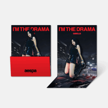 aespa - [BLACK] Drama - POP-UP CARD