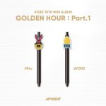 ATEEZ - [[GOLDEN HOUR : Part.1] OFFICIAL MD] ACRYLIC GELPEN