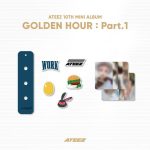 ATEEZ – [OFFICIAL MD] SILICONE CHARM KEYRING SET