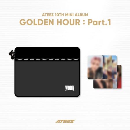 ATEEZ - [[GOLDEN HOUR : Part.1] OFFICIAL MD] TABLET MULTI POUCH