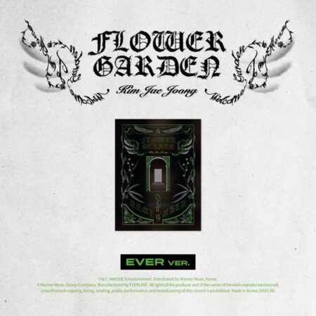 KIM JAE JOONG - 4th Album [FLOWER GARDEN] (EVER MUSIC ALBUM Ver.)