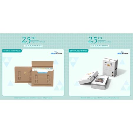 [SET] BLUE ARCHIVE 2.5th ANNIVERSARY OST (CD ALBUM PACKAGE + KIT ALBUM PACKAGE)