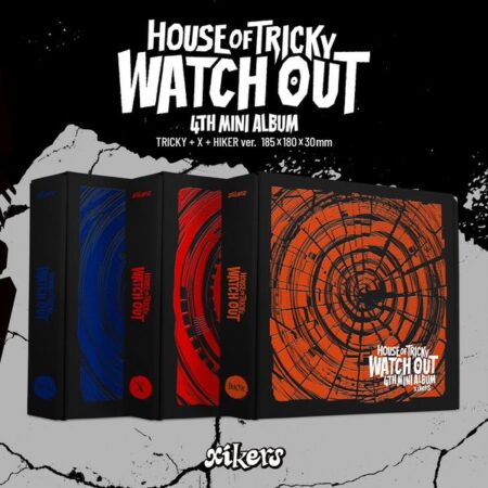 [3CD SET] xikers - 4th Mini Album [HOUSE OF TRICKY : WATCH OUT]