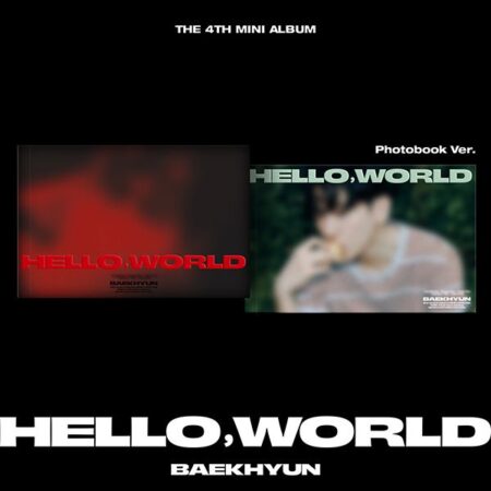 BAEKHYUN - 4th Mini Album [Hello,World] (Photobook Ver.) (Random Ver.)