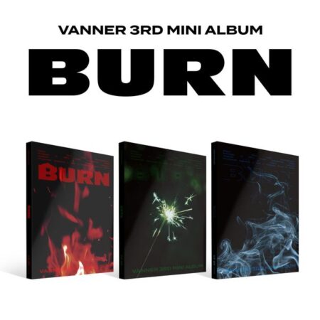 [3CD SET] VANNER - 3rd Mini Album [BURN]
