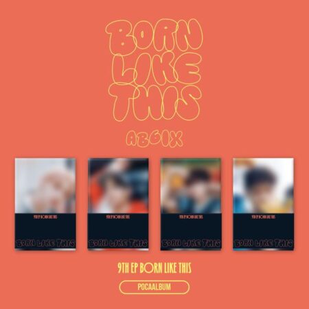 [4CD SET] AB6IX - 9th EP Album [BORN LIKE THIS] (POCAALBUM)