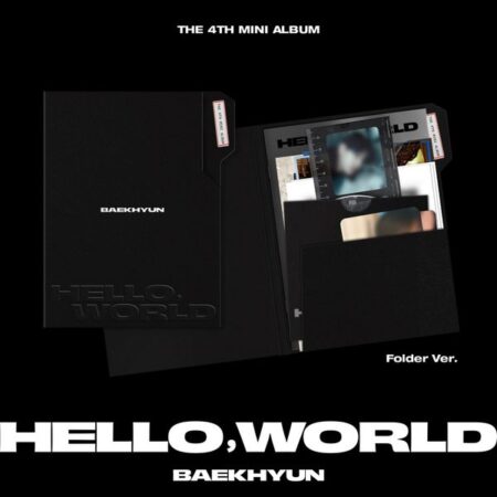 BAEKHYUN - 4th Mini Album [Hello,World] (Folder Ver.) (Random Ver.)
