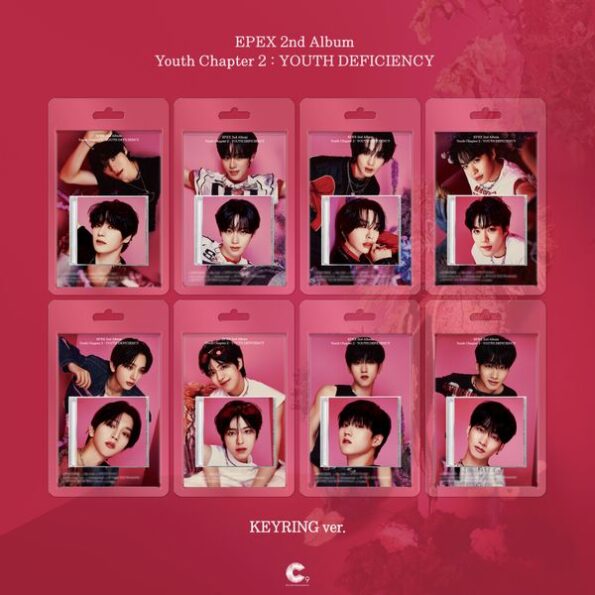 EPEX - 2nd Album [소화(韶華) 2장:청춘 결핍] (Keyring Album) (Random Ver.) : kpopita