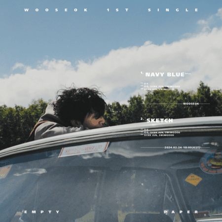 WOOSEOK - 1st Single Album [EMPTY PAPER] (LP)