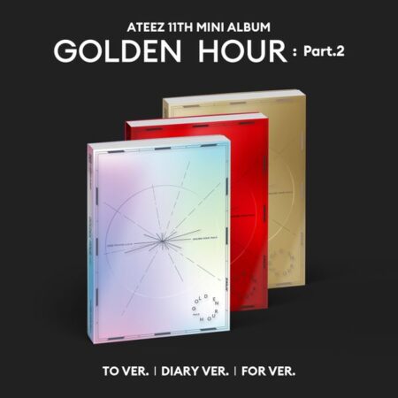 [3CD SET] ATEEZ - 11th Mini Album [GOLDEN HOUR : Part.2]