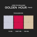 [3CD SET] ATEEZ - 11th Mini Album [GOLDEN HOUR : Part.2] (POCAALBUM)