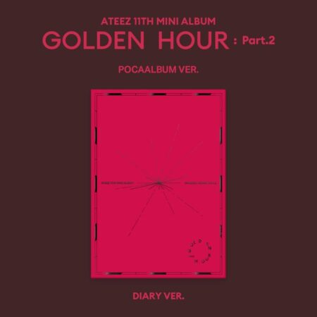 ATEEZ - 11th Mini Album [GOLDEN HOUR : Part.2] (POCAALBUM) (Diary Ver.)