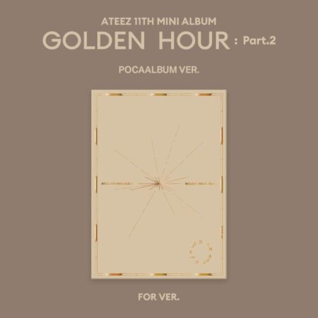 ATEEZ - 11th Mini Album [GOLDEN HOUR : Part.2] (POCAALBUM) (For Ver.)