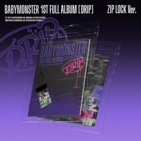 BABYMONSTER - 1st FULL Album [DRIP] (ZIP LOCK Ver.)