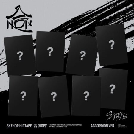 Stray Kids - SKZHOP HIPTAPE [合 (HOP)] (ACCORDION Ver.) (Random Ver.)