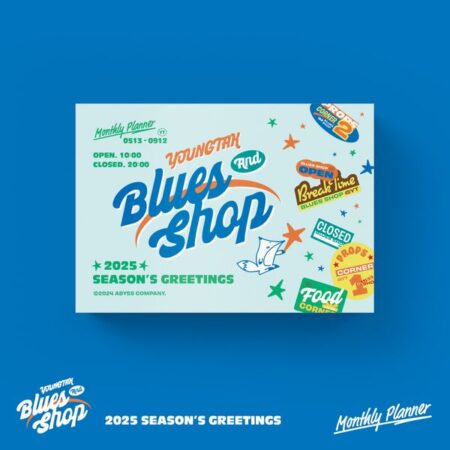 YOUNGTAK - 2025 SEASON'S GREETINGS [YOUNGTAK And Blues Shop] (Monthly Planner)