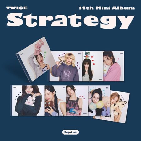[9CD SET] TWICE - 14TH MINI ALBUM [STRATEGY] (Step4 Ver.) (Digipack Ver.)