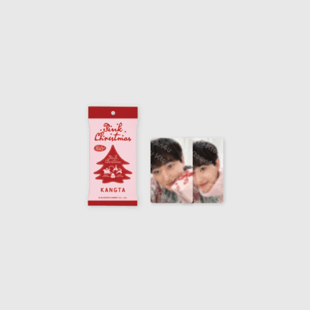 KANGTA - [2024 PINK CHRISTMAS] PINK CHRISTMAS PHOTO CARD RANDOM PACK