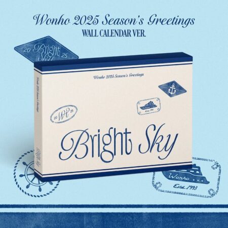 WONHO - 2025 Season’s Greetings [Bright Sky] (WALL CALENDAR Ver.)