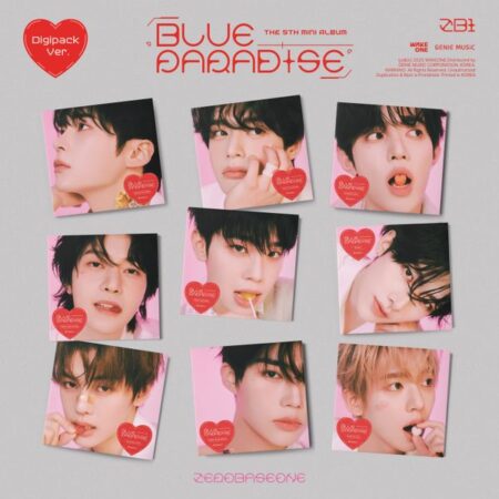 [9CD SET] ZEROBASEONE - 5th Mini Album [BLUE PARADISE] (Digipack Ver.)