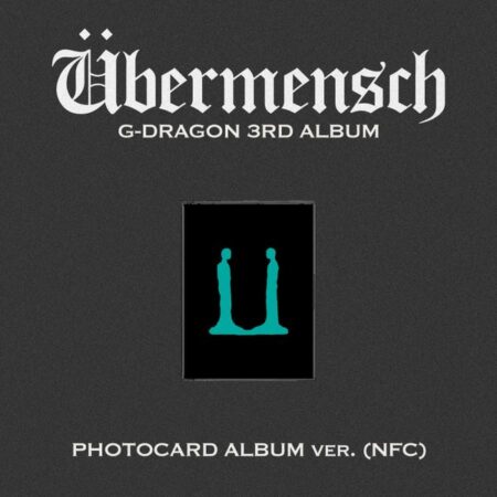 G-DRAGON - 3rd Album [Übermensch] (PHOTOCARD ALBUM ver.) (NFC)